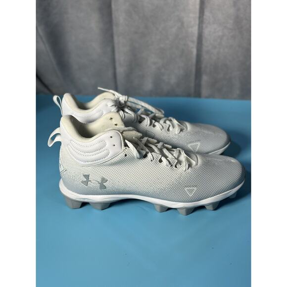 Under Armour Spotlight Fran RM 2.0 Football Cleats Men\'s 10.5 White 3025083-100